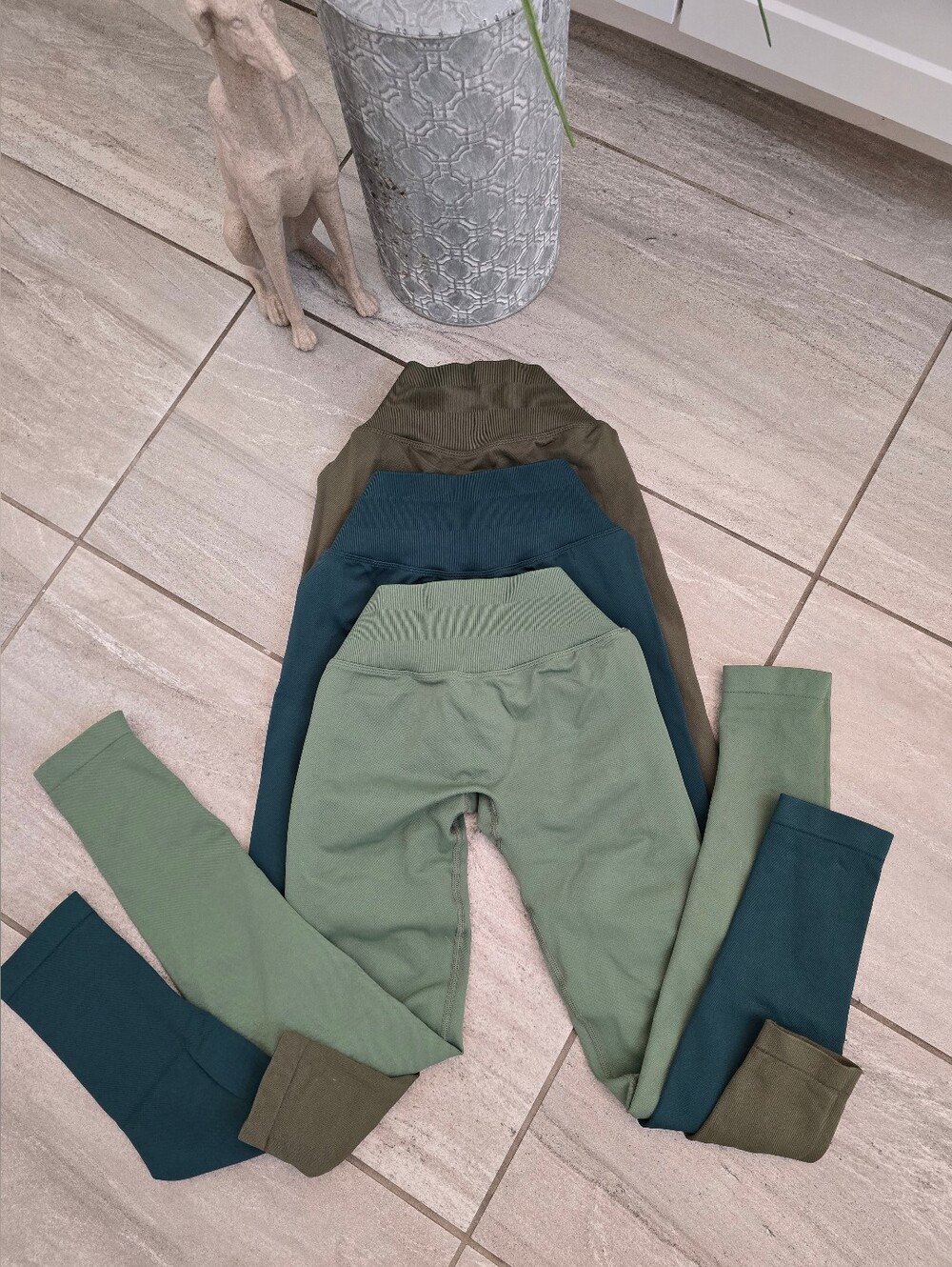 New 3 Dfyne Green Bundle Leggins Impact